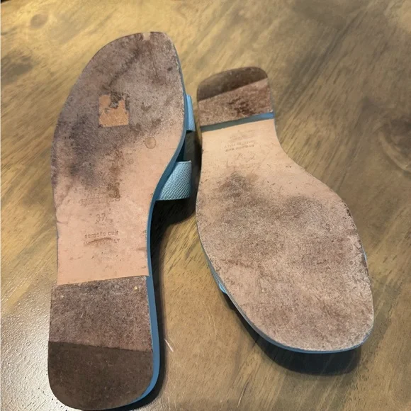 Hermes Light Blue Women's Sandals - Picture 6 of 6